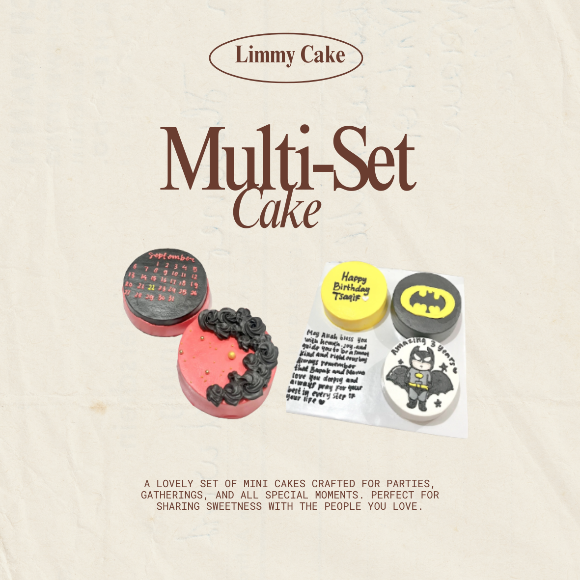 Multiset Cake